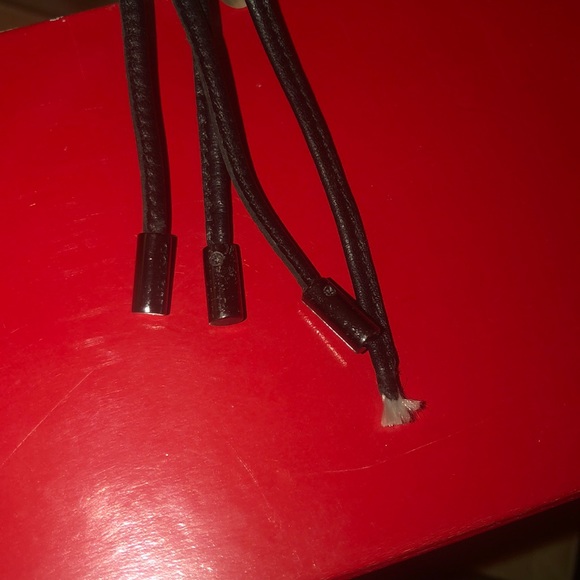 Coach lace up wedged sandals - Picture 7 of 8